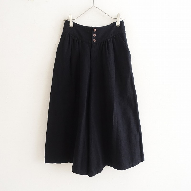 群言堂 ぐんげんどう 登美 リネン ウール パンツ 麻 毛 Lサイズ リネンワッシャーワイドパンツ | 石見銀山 群言堂オンラインストア