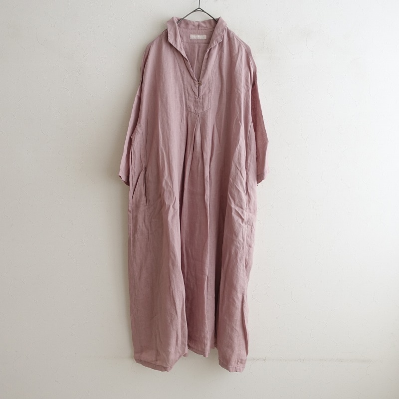 定価2.5万】ネストローブ nest Robe リネン襟付きスモック