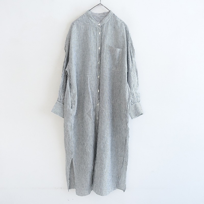 2025SS/定価2.8万】ネストローブ nest Robe リネンストライプ