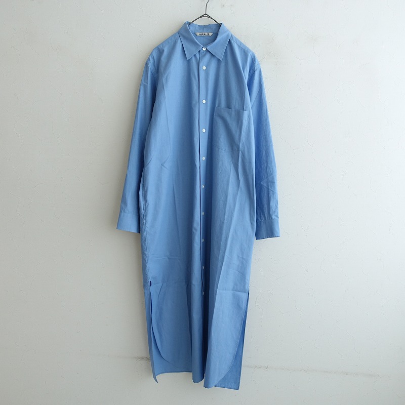 2022AW/定価5.1万】オーラリー AURALEE WASHED FINX TWILL ONE PIECE
