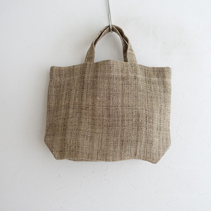 【美品】中川政七商店　リネン混　バックボタン　カットソー　プルオーバー 美品】中川政七商店 リネン混 バックボタン カットソー プル