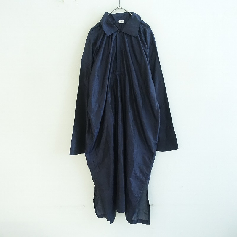 未使用】トゥー TOO シルクワンピース - (j25-2507-59)【03G52