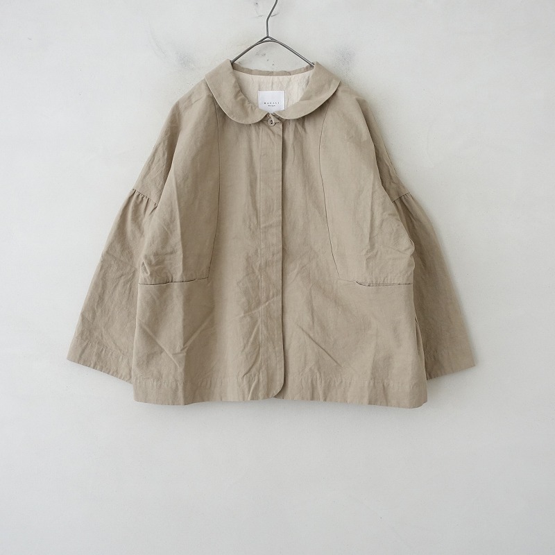 マガリ　コットンウールジャケット MAGALI マガリ リネン ウール クラシック ジャケット jk02-yo