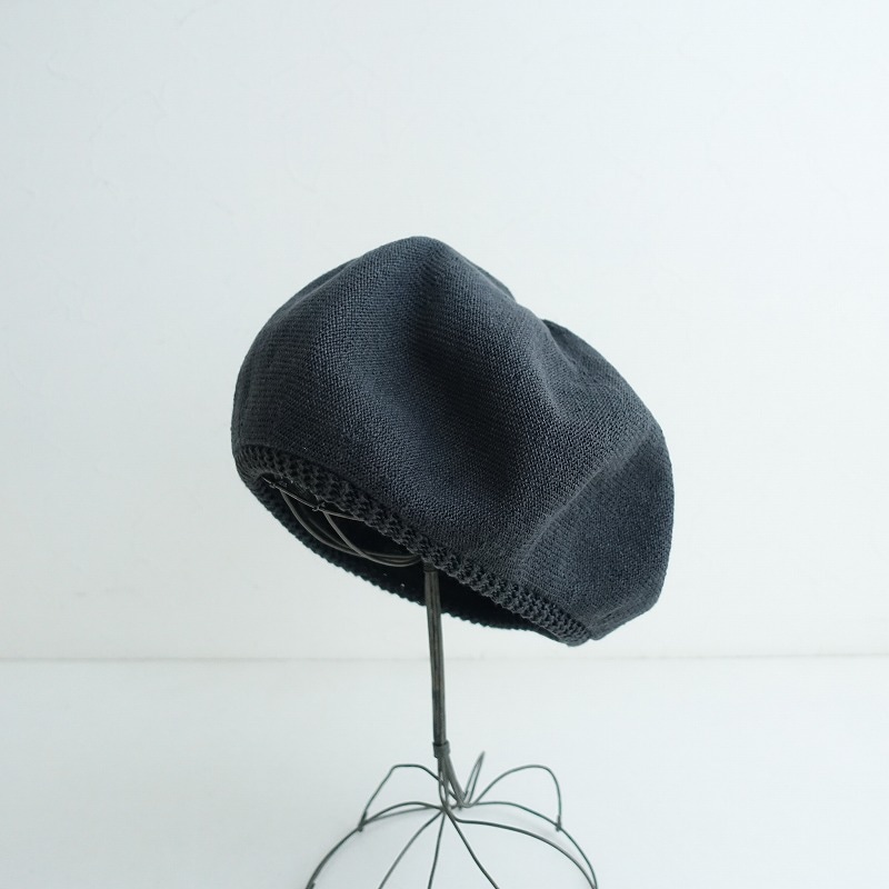 mature ha  ベレー帽 mature ha. シルクベレー beret top gather big silk（カラー