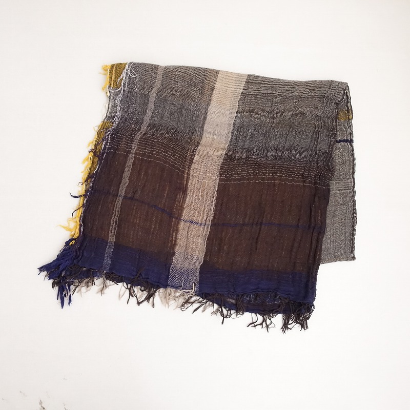小物 tamaki niime roots shawl BIG roots shawl MIDDLE cotton｜tamaki niime 玉木新雌