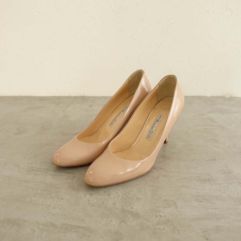 ペリーコ PELLICO エナメルパンプス 37/23.5 37 (sh7-2507-62)【40H52  