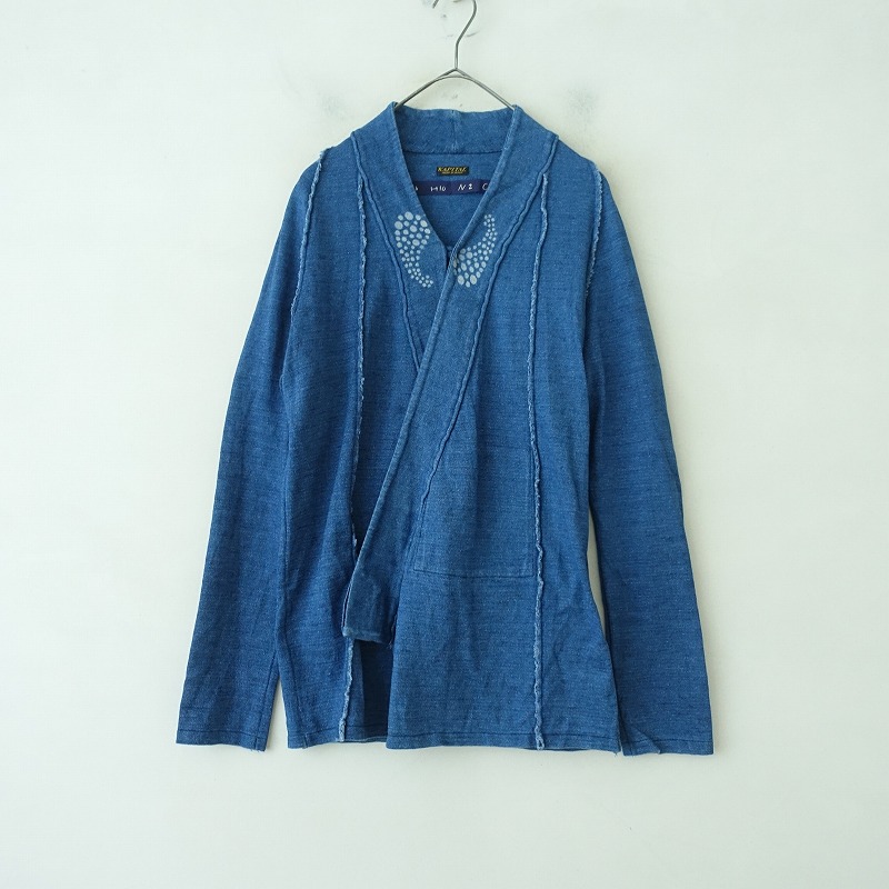 KAPITAL キャピタル　インディゴ パッチワーク ワンピース　サイズ0 KAPITAL キャピタル インディゴ パッチワーク ワンピース サイズ0