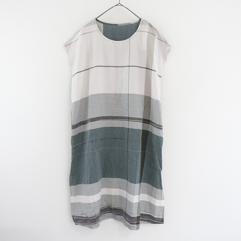 tamaki niime 美品 fuwa-T half sleeves cotton｜tamaki niime 玉木新雌