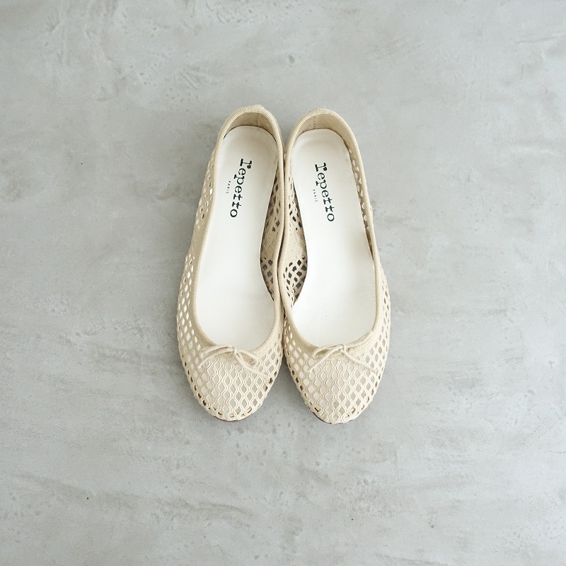 レペット repetto Cendrillon メッシュバレエシューズ 36.5/23 36.5