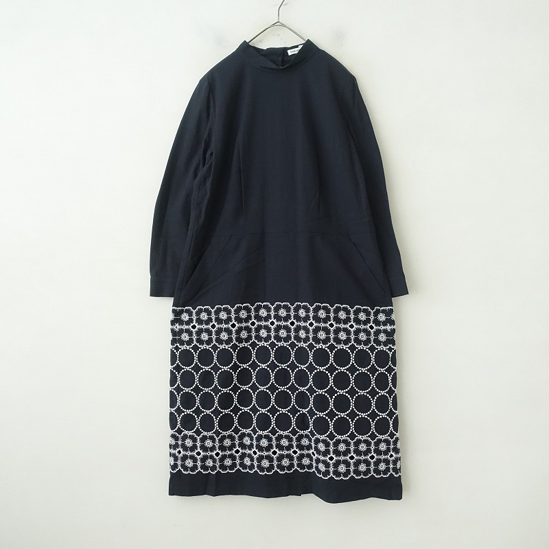 美品◎ mina perhonen✳︎フォーマルワンピース ミナペルホネン mina perhonen swimming flower カット