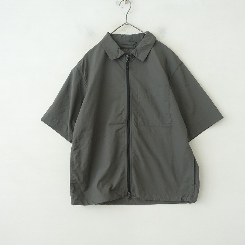 極美品 マーガレットハウエル ツイルコットン七分袖襟付きスウィングドレス 8万 SHIRTING LINEN(オンラインショップ限定) | MARGARET HOWELL