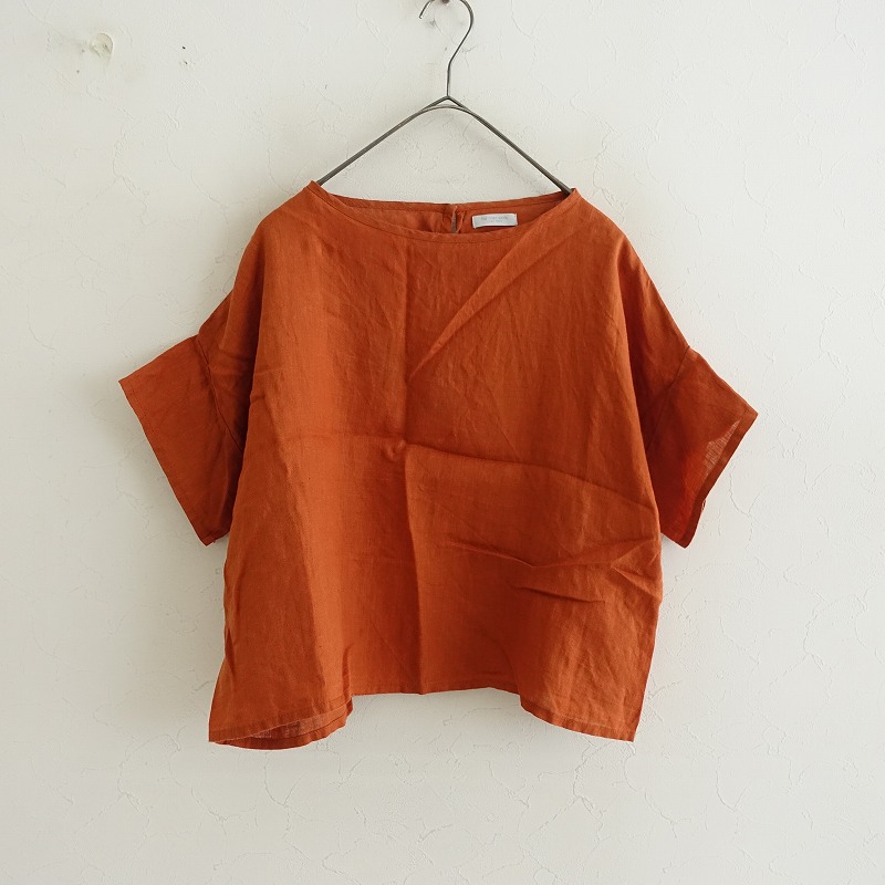 フォグリネンコート　レンガ色美品 コート | fog linen work