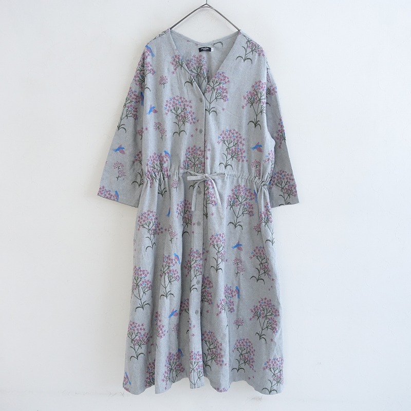 マーブルシュッド marble SUD オミナエシ刺しゅうワンピース 1 (2-2507