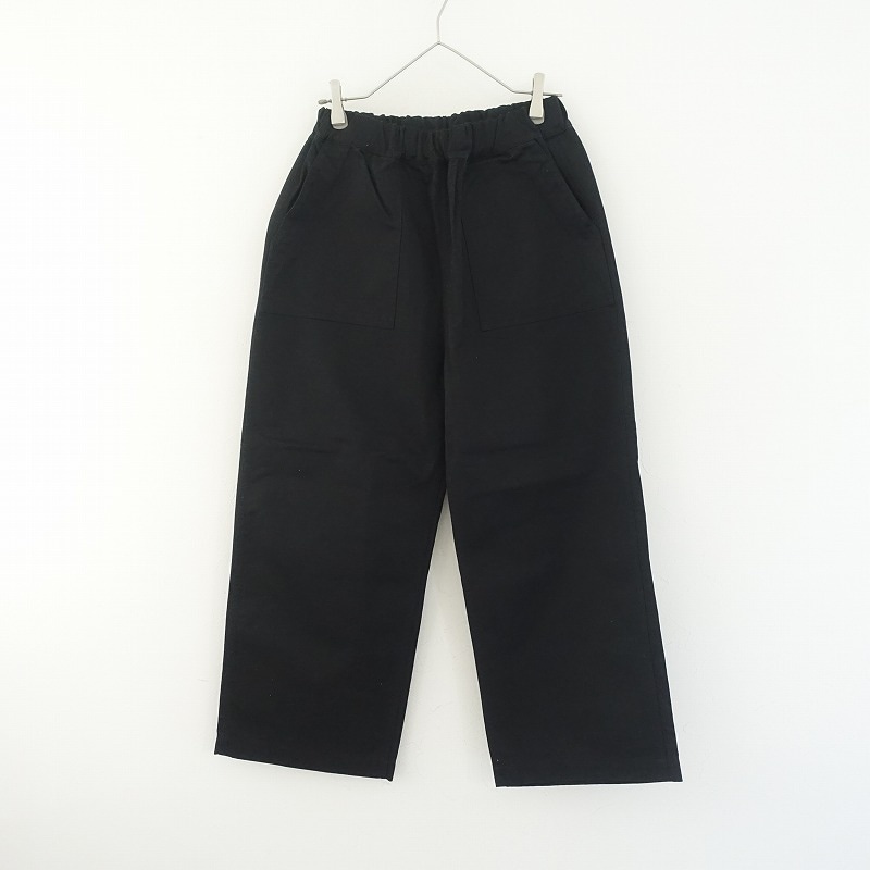 ■ヤンマ産業 YAMMA *コットンストライプワイドパンツ*綿ゴム入りキュロットレディース0219【32B91】 ヤンマ産業 YAMMA コットンストライプイージーパンツ - (1-2507-207