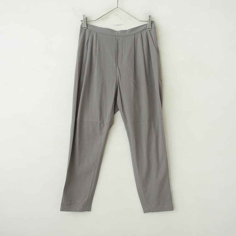 美品2024年製evam eva【定価2.9万】 ウールサルエルパンツ ecru