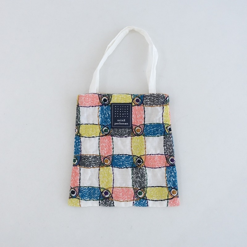 SOLEIL ミナペルホネン コラボバッグ ポーター×ミナ ペルホネンの刺繍入り新作コラボアイテム、2WAY
