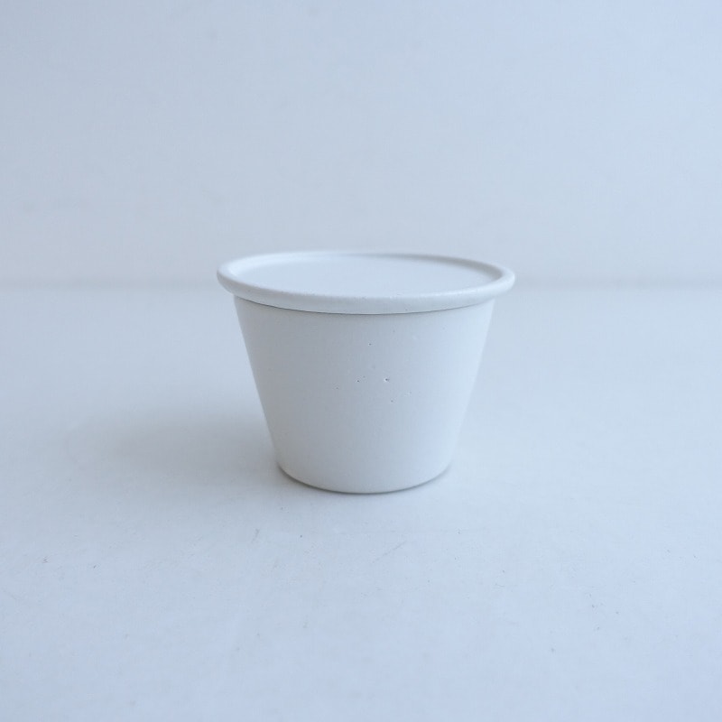美品】 金森正起 琺瑯蓋付き ボウル 9.5cm (wa87-2503-70