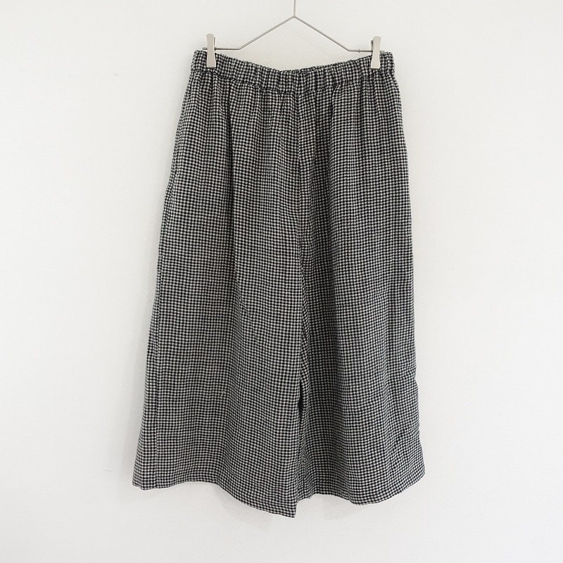 メゾンドソイル maison de soil ウールギャザーロングスカート 2