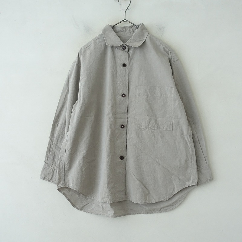 マーガレットハウエル MHL. コットンリネン長袖Tシャツ 2 (33
