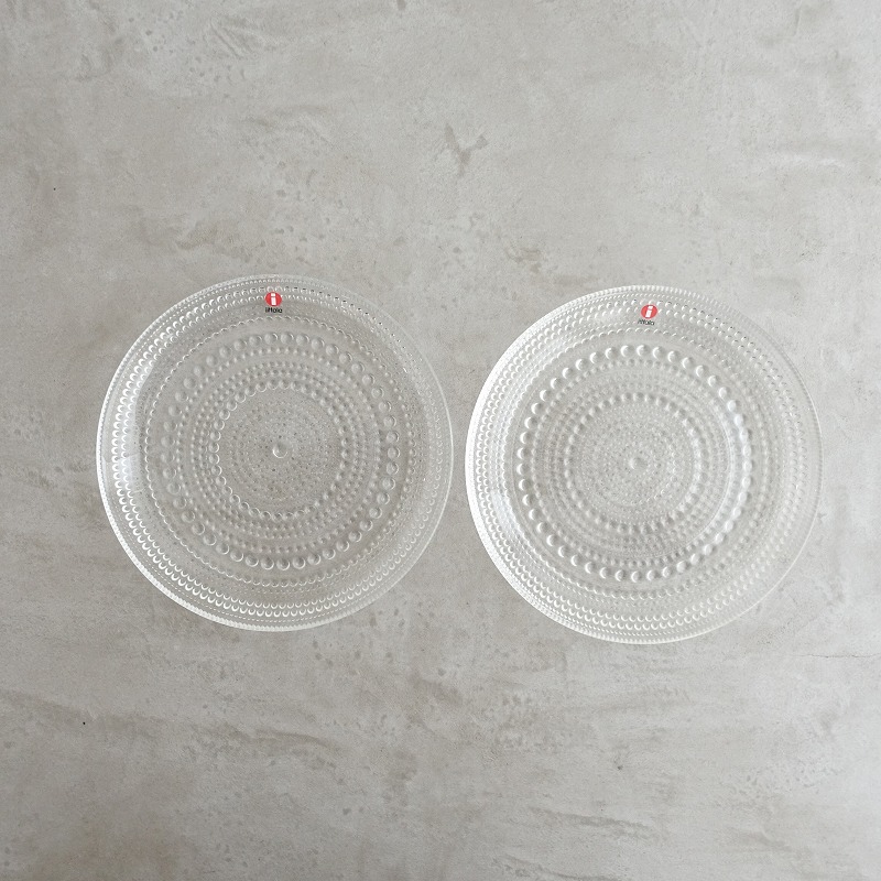 ���̲��ۥ��å��� iittala Kastehelmi �����ƥإ�� �ץ졼�� 17cm ���ꥢ 2�祻�å�   (wa23-2508-66)��91I52��