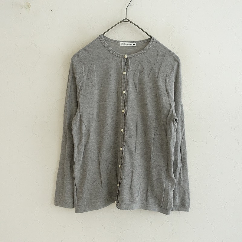 ★美品！minä perhonen コットンダークネイビー 透かし編みセーター 楽天市場】mina perhonen（ニット・セーター｜トップス