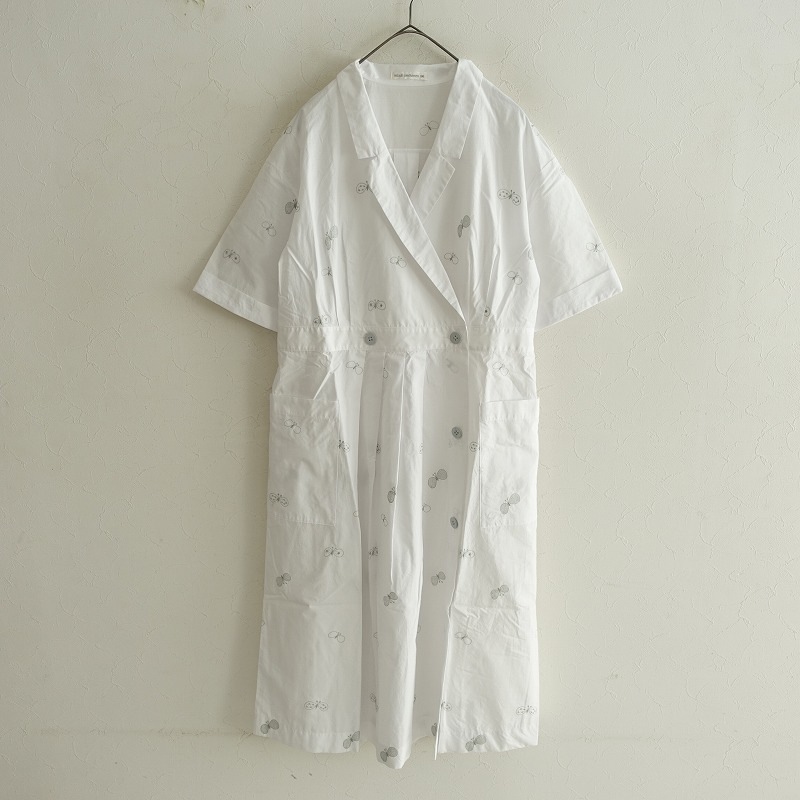 美品/2023/定価7.4万】ミナペルホネン mina perhonen choucho EMB 
