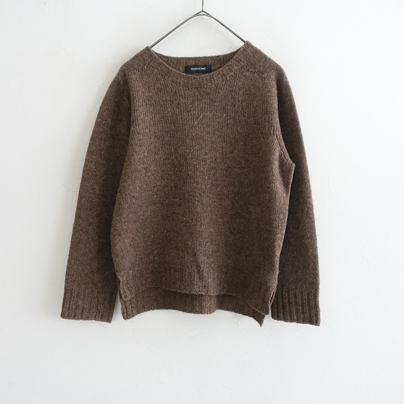 OUR アワーホーム たっぷりギャザーのフレアブラウス たっぷりギャザー