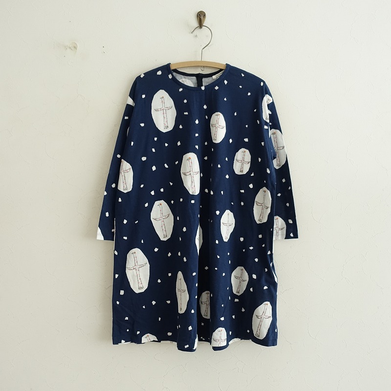 ミナペルホネンcross bird ワンピース