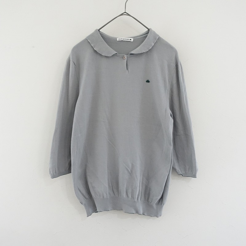 定価2.8万】ミナペルホネン mina perhonen loma コットンニット