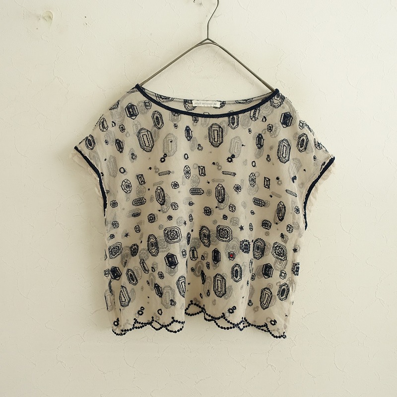 定価3万】ミナペルホネン mina perhonen choucho スタンドカラー