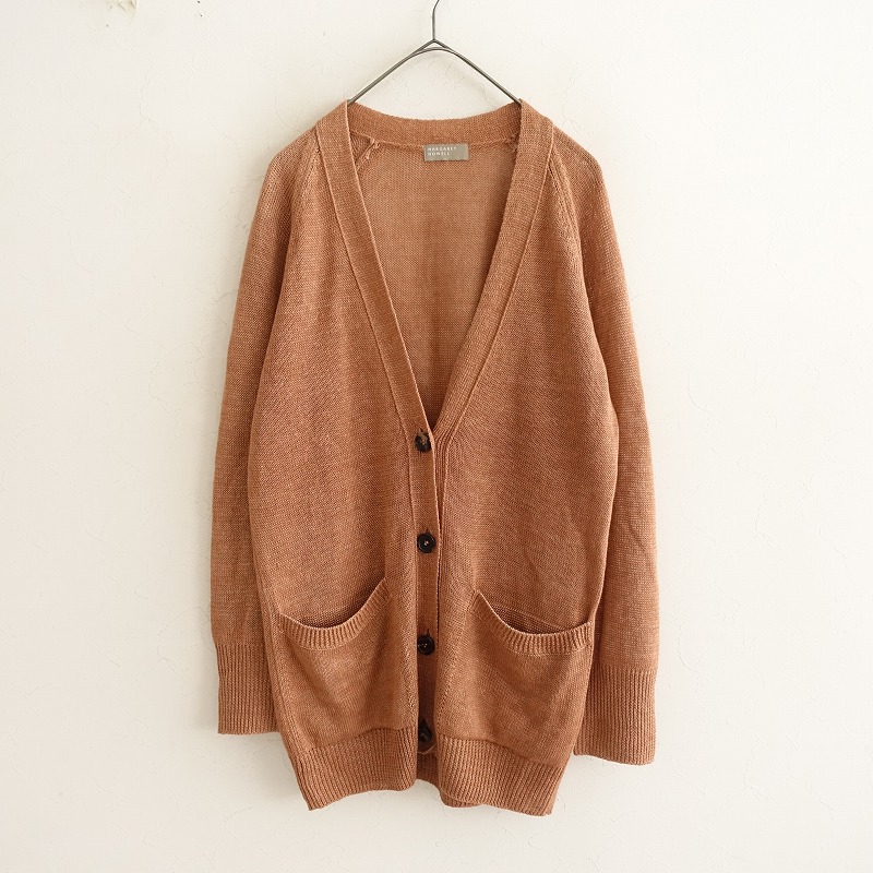 ★最終★値下げしました★MARGARET HOWELL Vネックカーディガン★ ☆最終☆値下げしました☆MARGARET HOWELL Vネックカーディガン