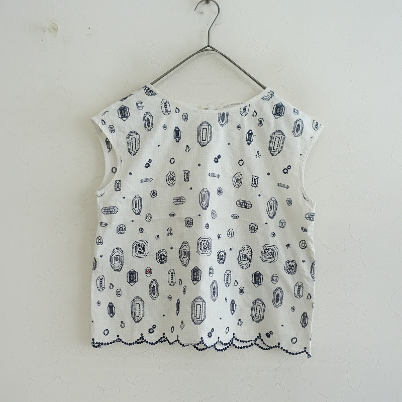 ミナペルホネン30周年記念 noppara × bird ブラウス40size ミナペルホネン30周年記念 noppara × bird ブラウス40size