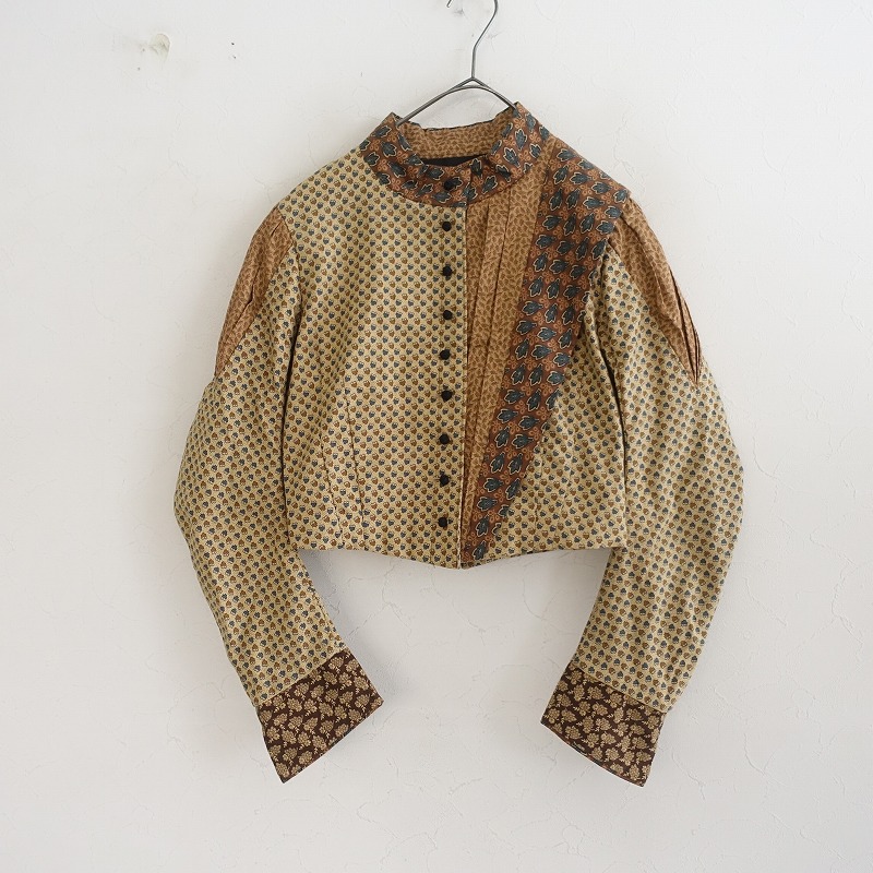 専用　TOWAVASEショートジャケット トワヴァーズ TOWAVASE スタンドカラー切り替えショート