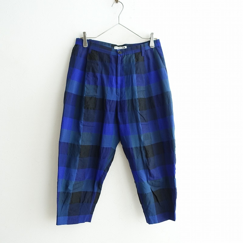 定価3.9万】ミナペルホネン mina perhonen joinタックテーパードパンツ 