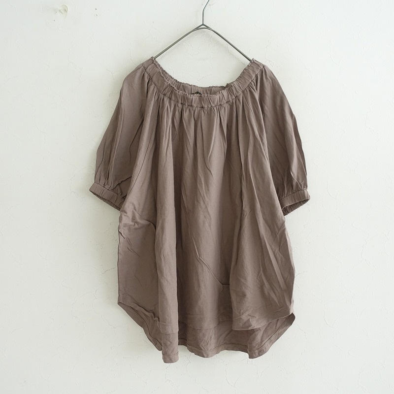 ハグオーワー Hug O War コットンボートネックプルオーバー F (33-2509