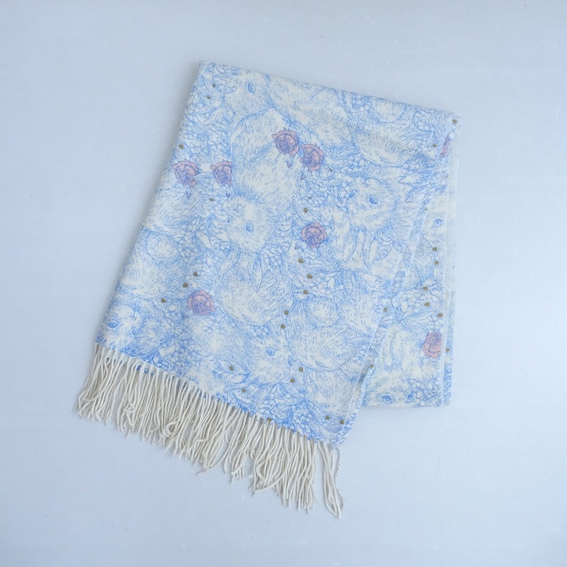 美品】フランシュリッペ franche lippee フラワーかごバッグ