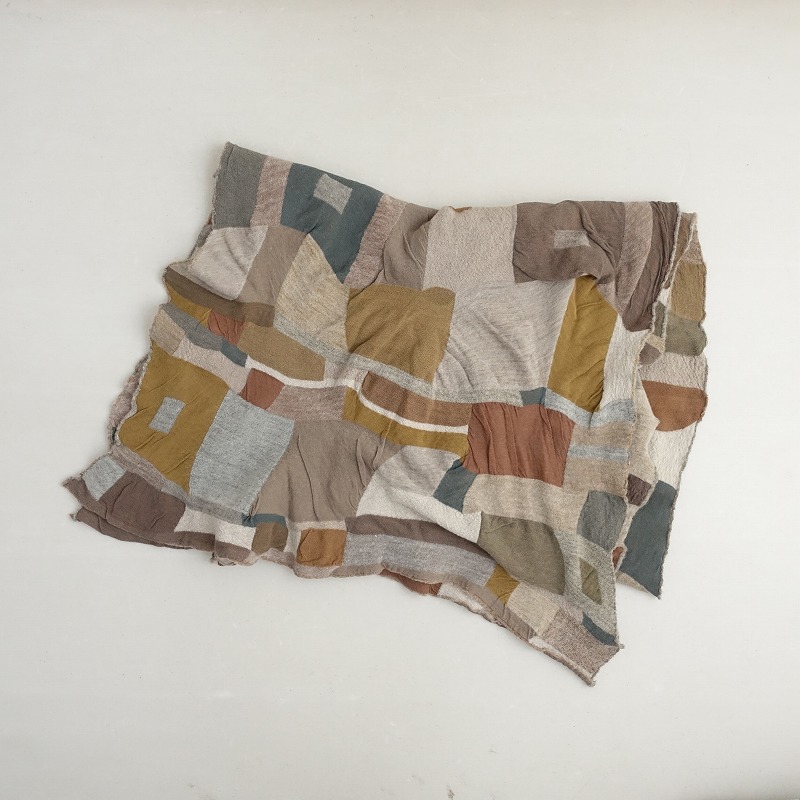 ババグーリ　ヨーガンレール　ストール　ウールアルパカ混　ベスト ババグーリ ヨーガンレール ストール ウールアルパカ混 ベスト