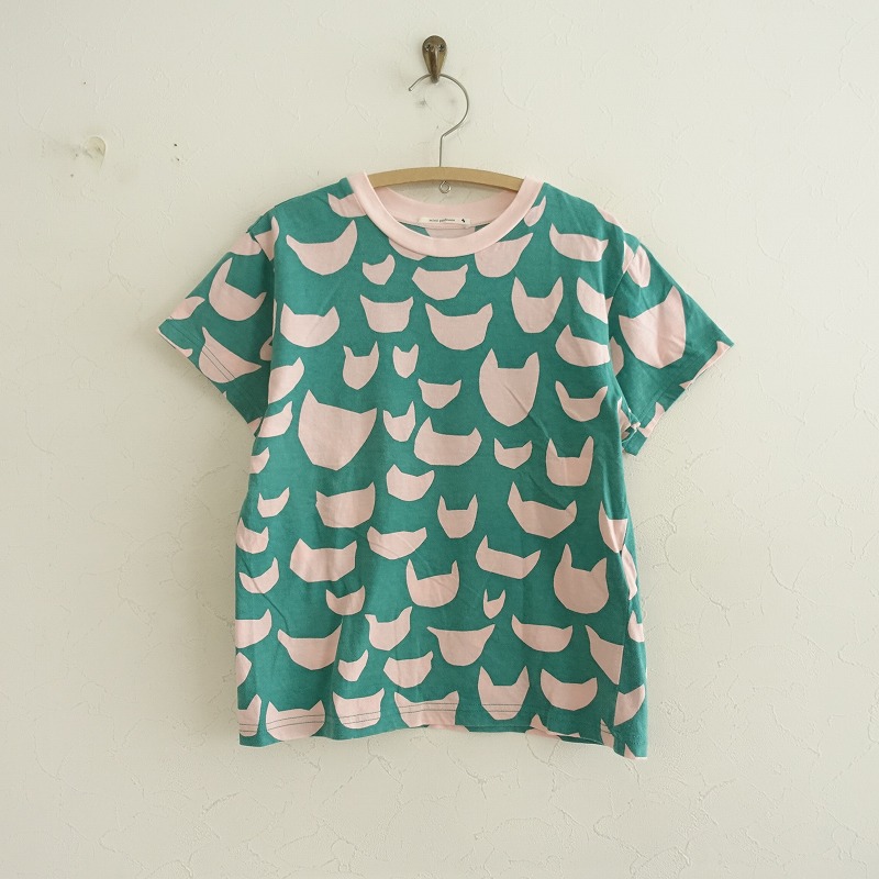 mina perhonen　anone anone　半袖Tシャツ　M キッズ】ミナペルホネン mina perhonen anone-anone コットンプリント
