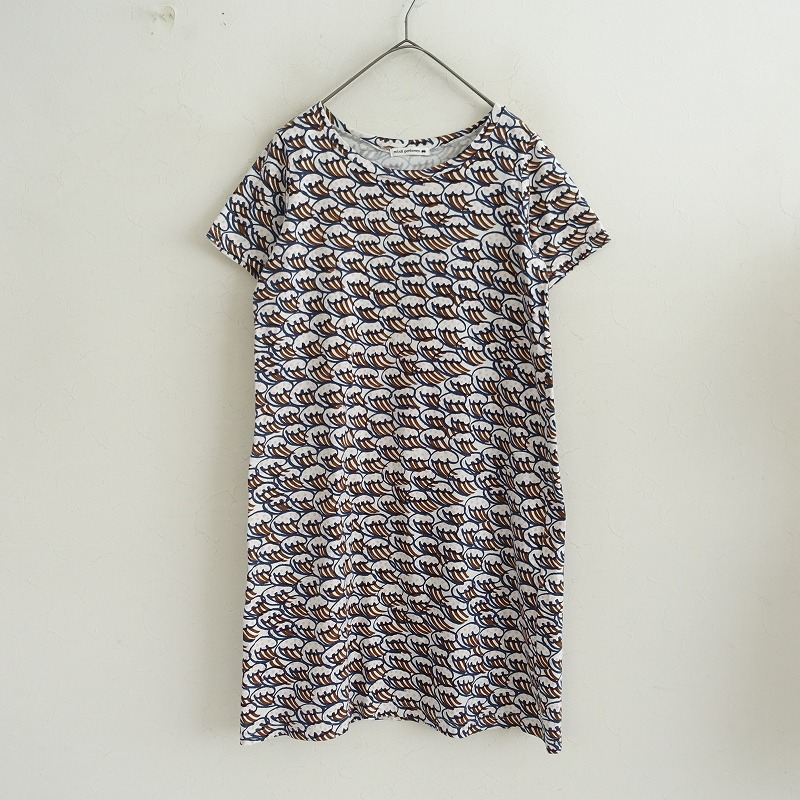 ミナペルホネン mina perhonen twins リネン刺しゅうワンピース