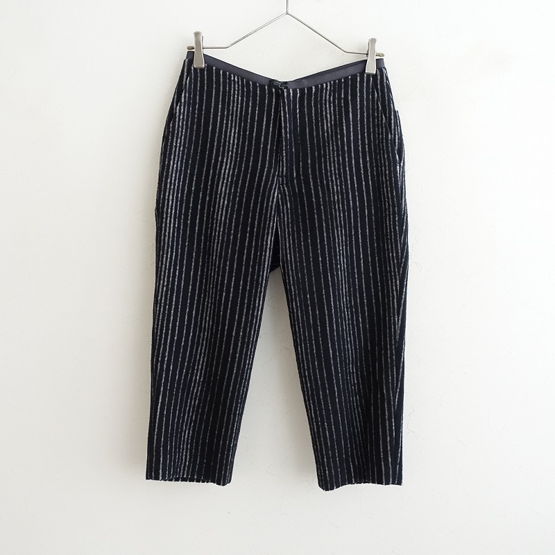 mina perhonen ブラック スラックス mina perhonen dry sound ワイドパンツ - ミナペルホネン正規