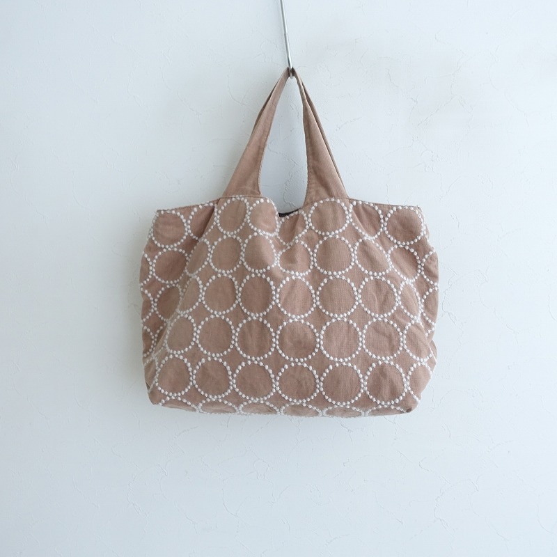ぽ*ぽ様 mina perhonen　ミナペルホネン　エッグバッグ　memori mina perhonen egg bag -village- - ミナペルホネン正規取扱店