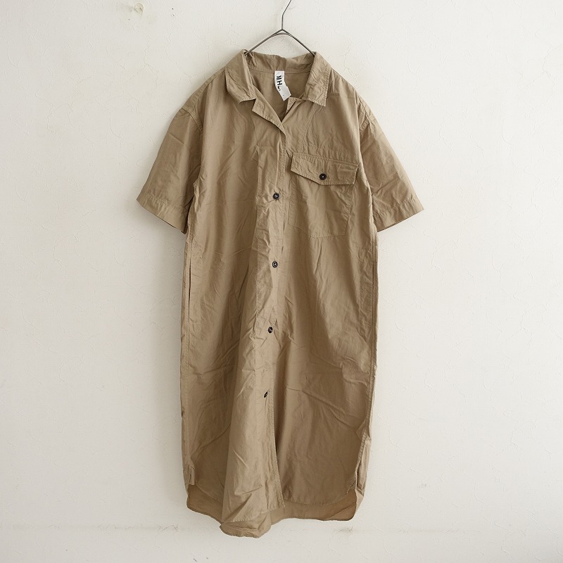 【1度着用のみ美品】 マーガレットハウエル リネンシャツワンピース 24SS 1度着用のみ美品】 マーガレットハウエル リネンシャツ