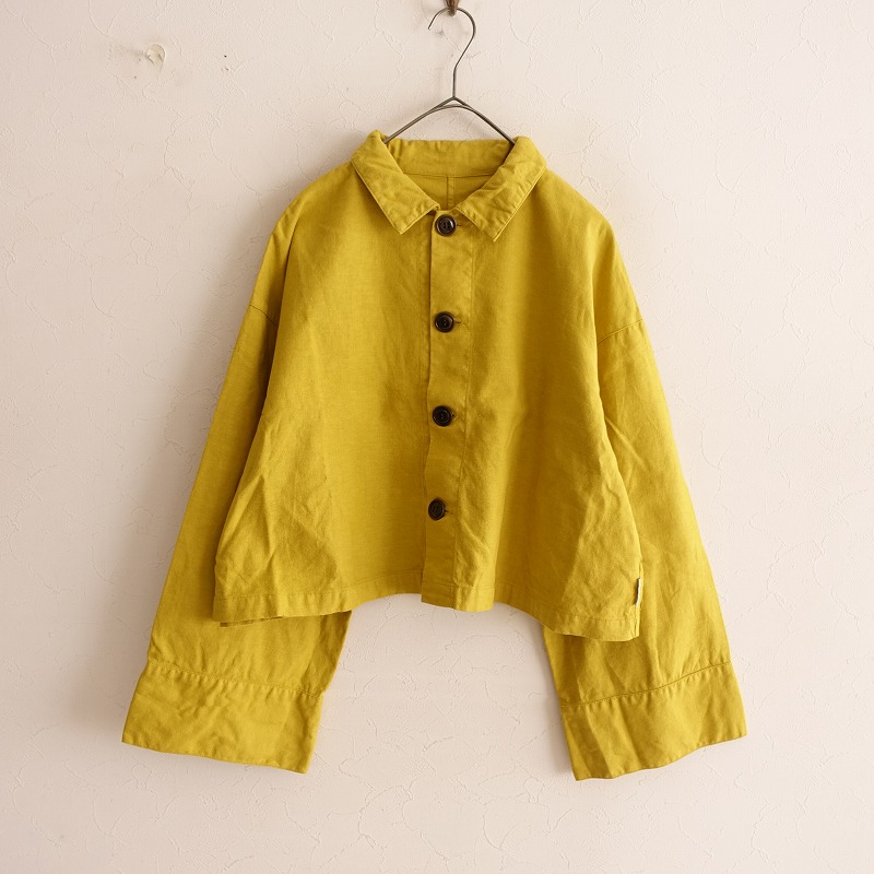 2024ネストローブnest Robe＊リネンラッフル袖2wayブラウス 2024ネストローブnest Robe＊リネンラッフル袖2wayブラウス