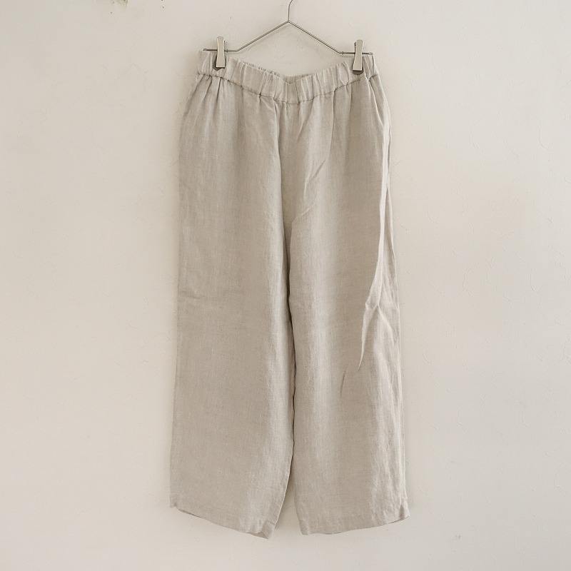 【新品未使用JOURNAL STANDARD】リネンワイド40 anyfee/プラスサイズ】リネン調ワイドパンツ《セットアップ対応