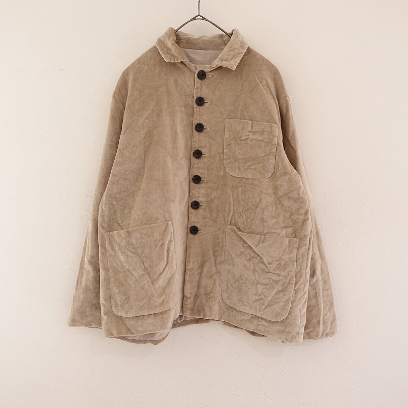 定価3.9万】ヴェリテクール Veritecoeur 別珍ジャケット F (jk33-2509