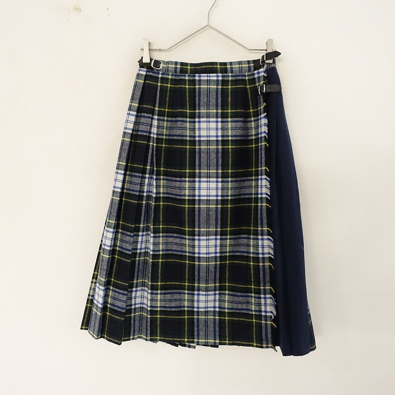 オニールオブダブリン O'NEIL OF DUBLIN ウールベースタータンチェック