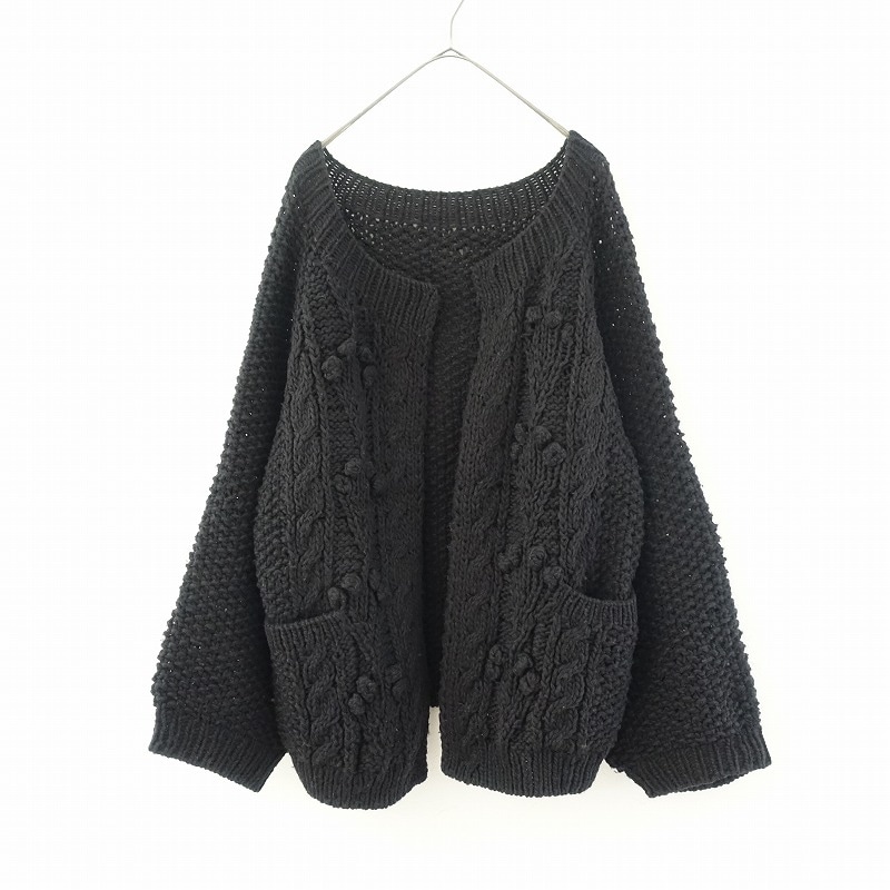 2024/定価3.8万】ネストローブ nest Robe ウールボッブルニット