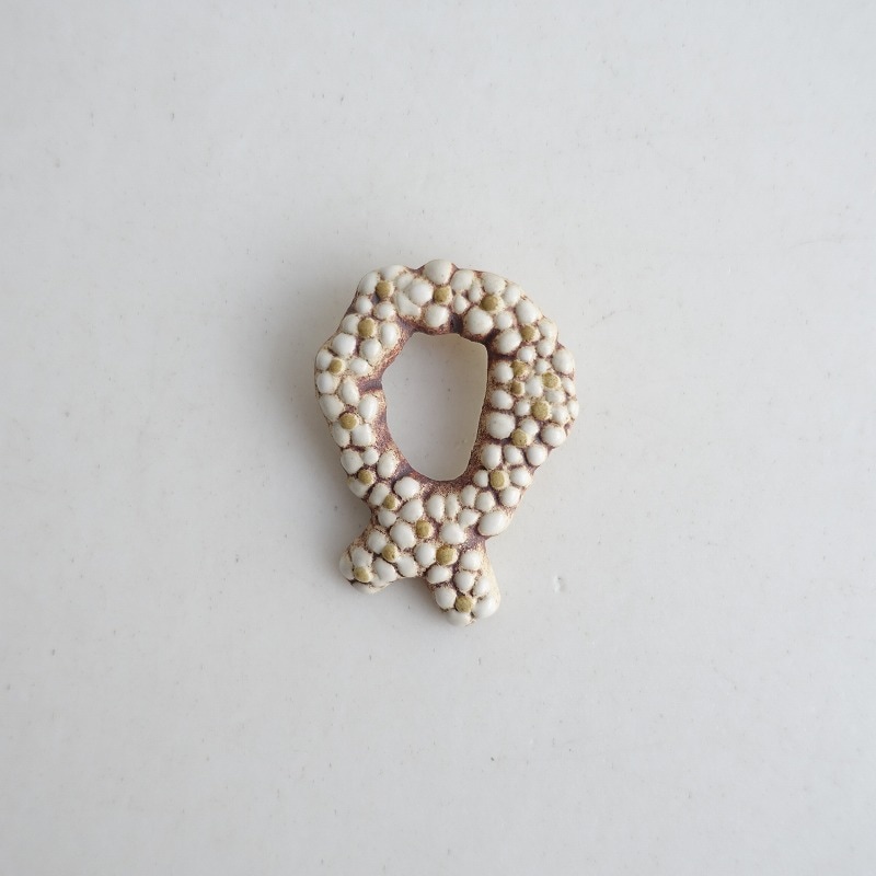 小菅幸子 ブローチ 最終のお値下げ 小菅幸子さん ブローチ♫ おまけ