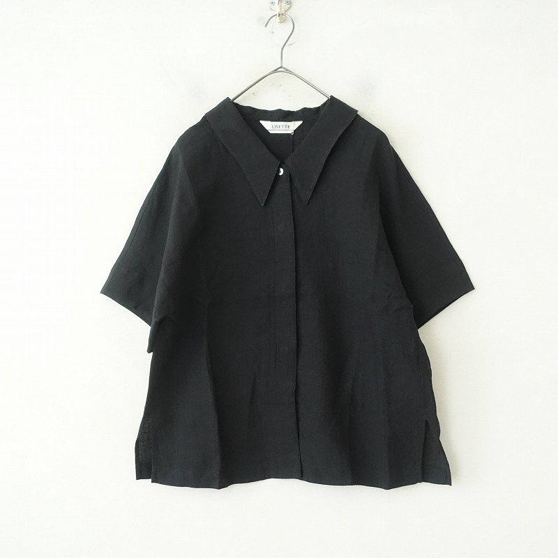 momonohana ブラウス　作家さま　リネン フラワー刺繍ブラウスl 50代・60代からの婦人服 オルウェイズ