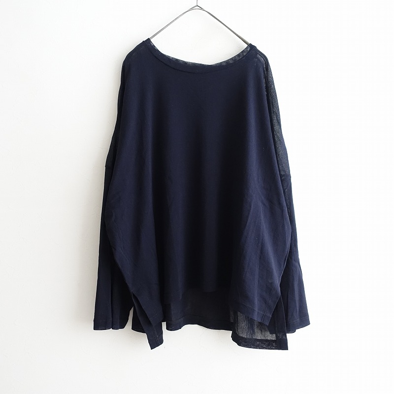 ������/2025SS/���1.3���ۥߥ���������� mizuiro-ind mesh long slv wide T   (2-2509-338)��42J52��